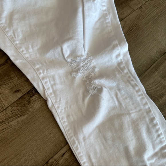 Wanna betta butt YMI white raw hem denim jeans Size 18 - Picture 7 of 11